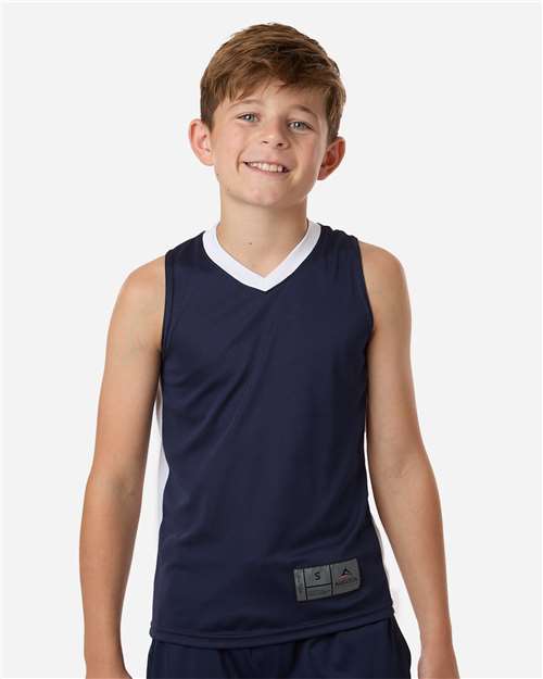 Augusta Sportswear-6887-Youth Match-Up Basketball Jersey - Image 10