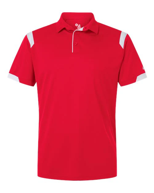 Badger-3350-Men's On the Rise Polo - Image 5