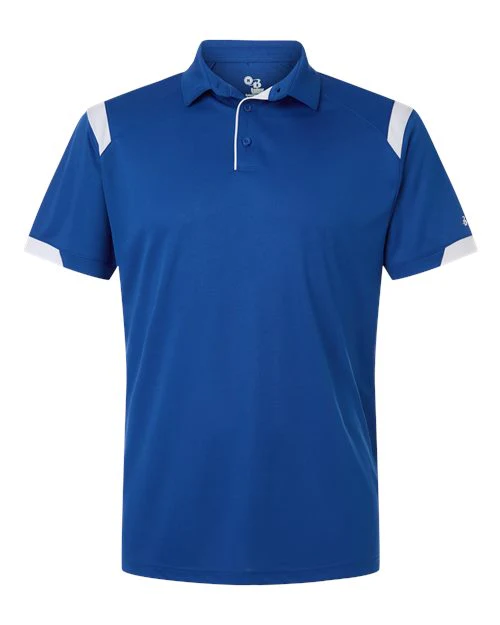Badger-3350-Men's On the Rise Polo - Image 6