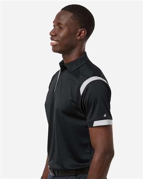 Badger-3350-Men's On the Rise Polo - Image 9