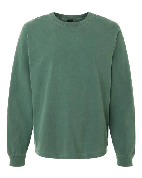 BELLA + CANVAS-4851GD-Unisex Heavyweight Garment-Dyed Long Sleeve Tee - Image 12