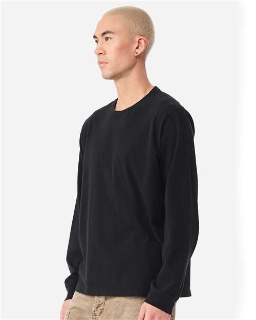 BELLA + CANVAS-4851GD-Unisex Heavyweight Garment-Dyed Long Sleeve Tee - Image 15