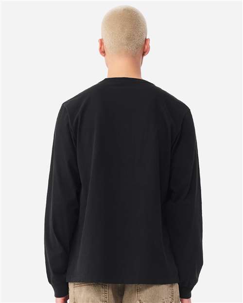 BELLA + CANVAS-4851GD-Unisex Heavyweight Garment-Dyed Long Sleeve Tee - Image 16