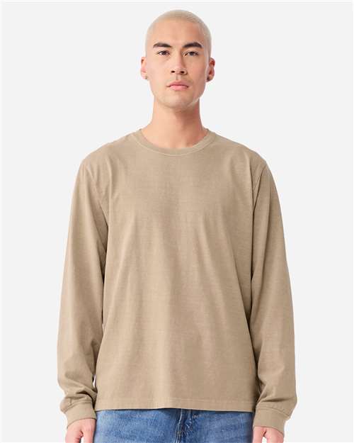 BELLA + CANVAS-4851GD-Unisex Heavyweight Garment-Dyed Long Sleeve Tee - Image 17