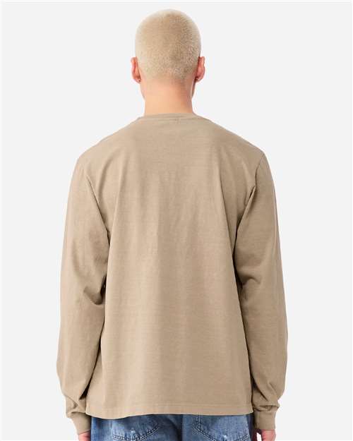 BELLA + CANVAS-4851GD-Unisex Heavyweight Garment-Dyed Long Sleeve Tee - Image 19