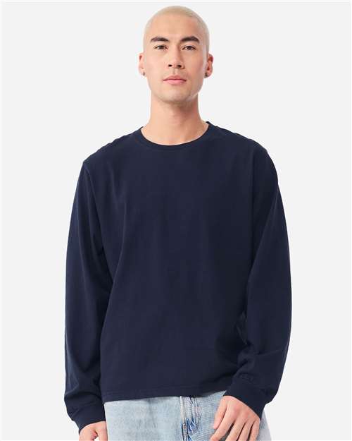 BELLA + CANVAS-4851GD-Unisex Heavyweight Garment-Dyed Long Sleeve Tee - Image 20