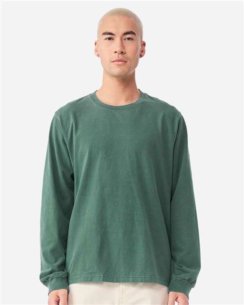 BELLA + CANVAS-4851GD-Unisex Heavyweight Garment-Dyed Long Sleeve Tee - Image 44