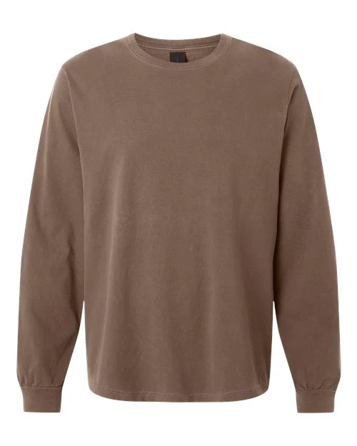 BELLA + CANVAS-4851GD-Unisex Heavyweight Garment-Dyed Long Sleeve Tee - Image 9