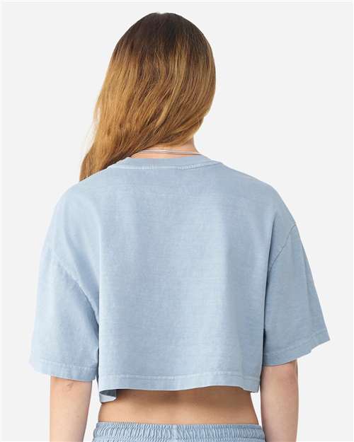 BELLA + CANVAS-6882GD-Women's Garment-Dyed Cropped Tee - Image 5
