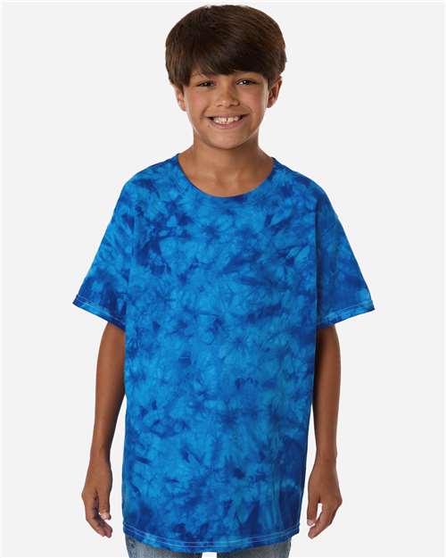 Colortone-1390Y-Youth Crystal Wash T-Shirt - Image 4