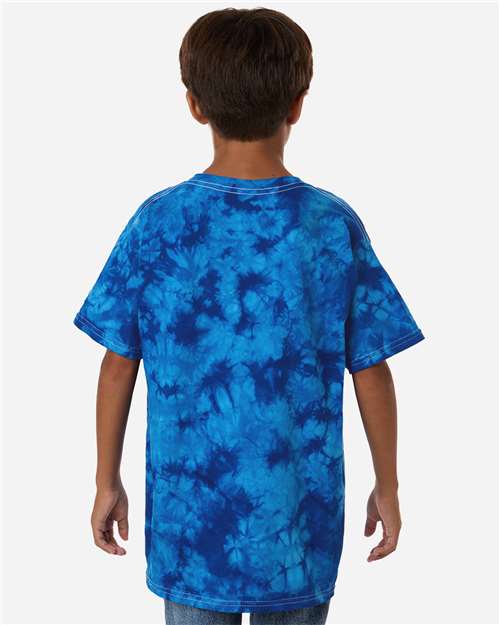 Colortone-1390Y-Youth Crystal Wash T-Shirt - Image 6