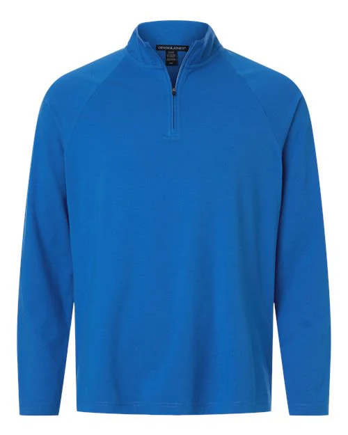 Devon & Jones-DG402-Men's Seaton Pebble Textured Quarter-Zip Pullover - Image 4