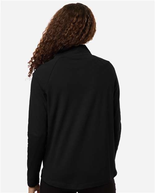Devon & Jones-DG402W-Women's Seaton Pebble Textured Quarter-Zip Pullover - Image 12