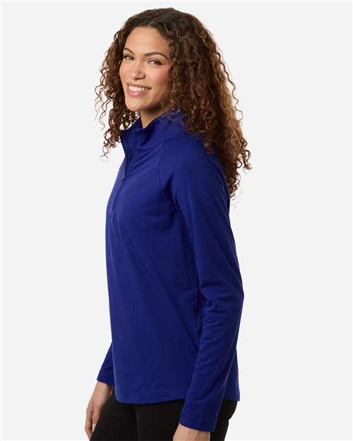 Devon & Jones-DG402W-Women's Seaton Pebble Textured Quarter-Zip Pullover - Image 17