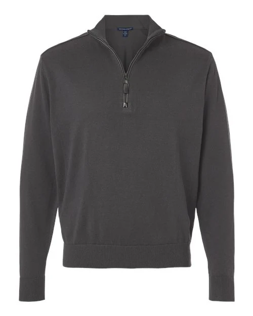 Devon & Jones-DG446-Men's New Classics Quarter-Zip Sweater - Image 3