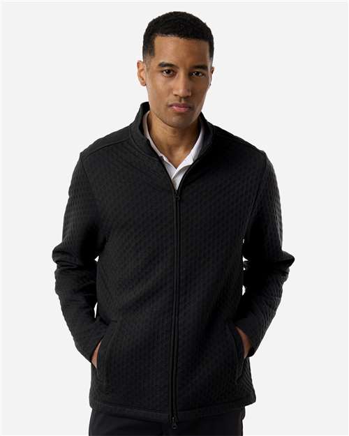 Devon & Jones-DG740-Men's Berkley Textured Full-Zip Jacket - Image 5