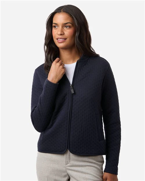 Devon & Jones-DG740W-Women's Berkeley Textured Full-Zip Jacket
