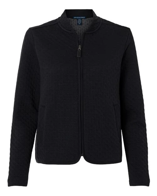 Devon & Jones-DG740W-Women's Berkeley Textured Full-Zip Jacket - Image 2
