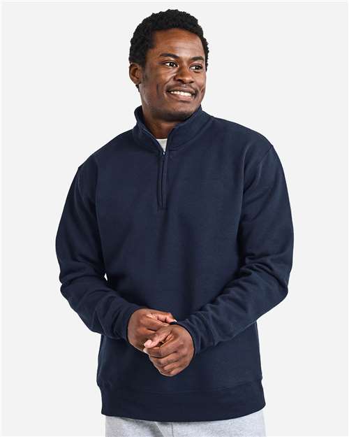 Gildan-18810-Unisex Heavy Blend™ Quarter-Zip Sweatshirt - Image 3