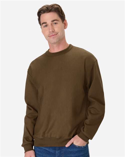 Hanes-OG600-Unisex Beefy® Sweats Premium Heavyweight Crewneck Sweatshirt - Image 10