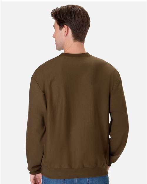 Hanes-OG600-Unisex Beefy® Sweats Premium Heavyweight Crewneck Sweatshirt - Image 12