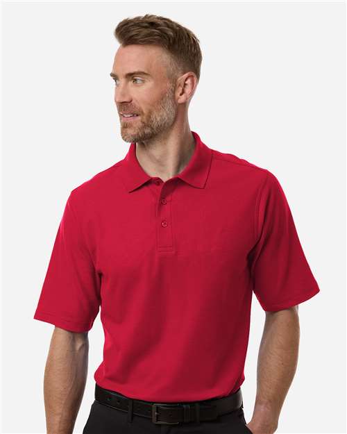 Harriton-M105-Men's Maverick CVC Pique Polo - Image 32