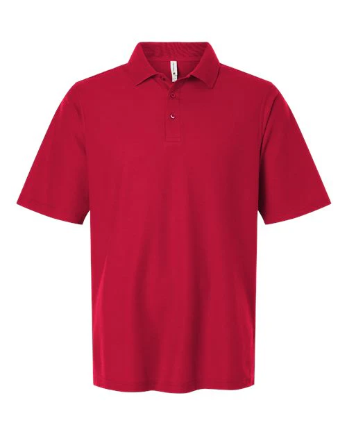 Harriton-M105T-Men's Tall Maverick CVC Pique Polo - Image 5