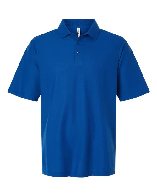 Harriton-M105T-Men's Tall Maverick CVC Pique Polo - Image 6