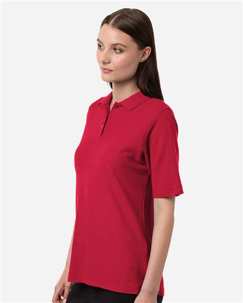 Harriton-M105W-Women's Maverick CVC Pique Polo - Image 33