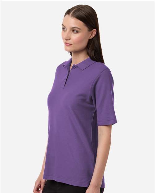 Harriton-M105W-Women's Maverick CVC Pique Polo - Image 39