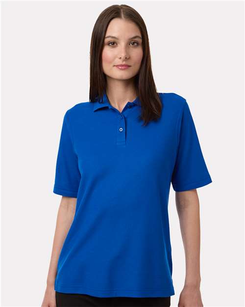 Harriton-M105W-Women's Maverick CVC Pique Polo - Image 41