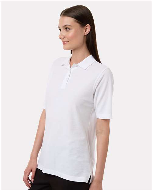 Harriton-M105W-Women's Maverick CVC Pique Polo - Image 45