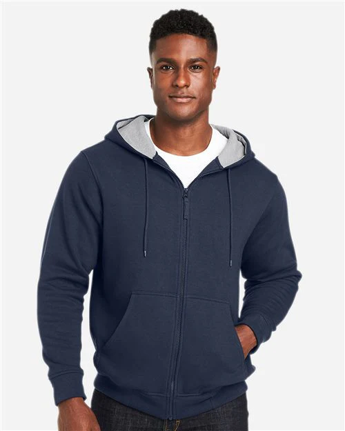Harriton-M711T-Unisex Tall ClimaBloc™ Lined Heavyweight Hooded Sweatshirt