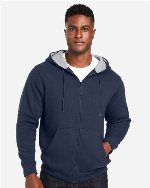 Harriton-M711T-Unisex Tall ClimaBloc™ Lined Heavyweight Hooded Sweatshirt - Image 12