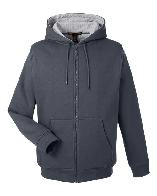 Harriton-M711T-Unisex Tall ClimaBloc™ Lined Heavyweight Hooded Sweatshirt - Image 3