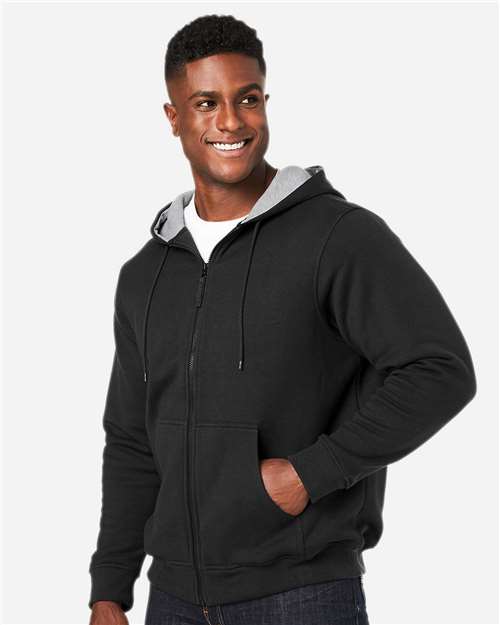 Harriton-M711T-Unisex Tall ClimaBloc™ Lined Heavyweight Hooded Sweatshirt - Image 7
