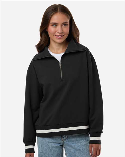 Holloway-223782-Women's Heritage Prep Quarter-Zip Pullover - Image 8