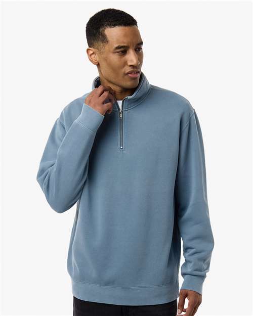 Independent Trading Co.-PRM4600QZ-Unisex Pigment-Dyed Quarter-Zip Pullover - Image 19