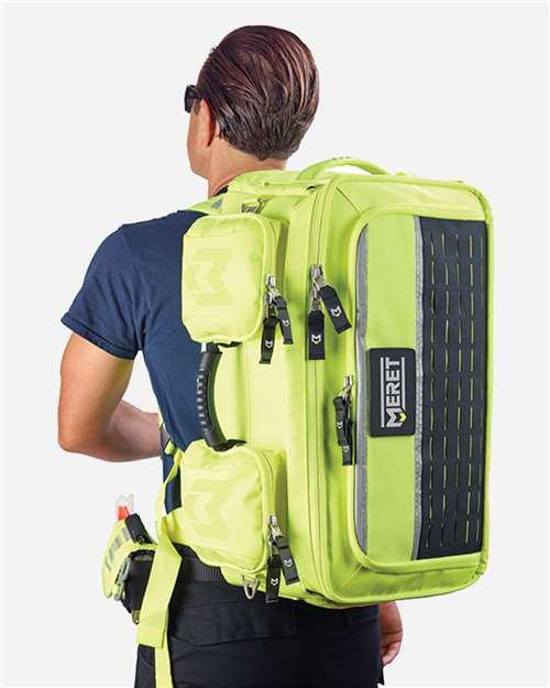 MERET-M8101HV-OMNI™ PRO X High Viz Yellow Convertible Backpack Bag - Image 3