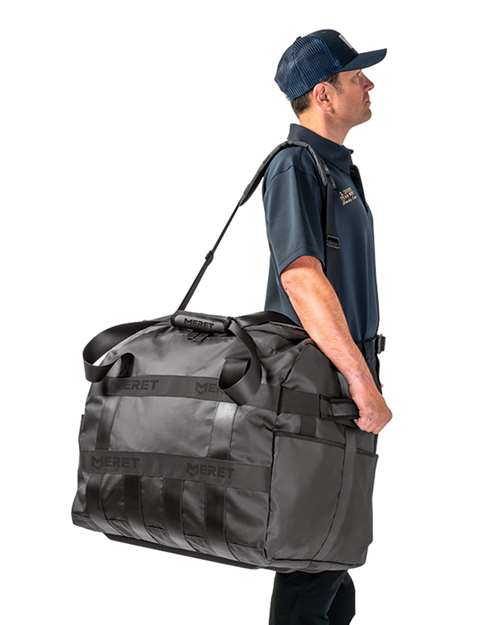 MERET-M8112L-TB-TURNOUT™ PRO X Black Duffel Bag - Image 4