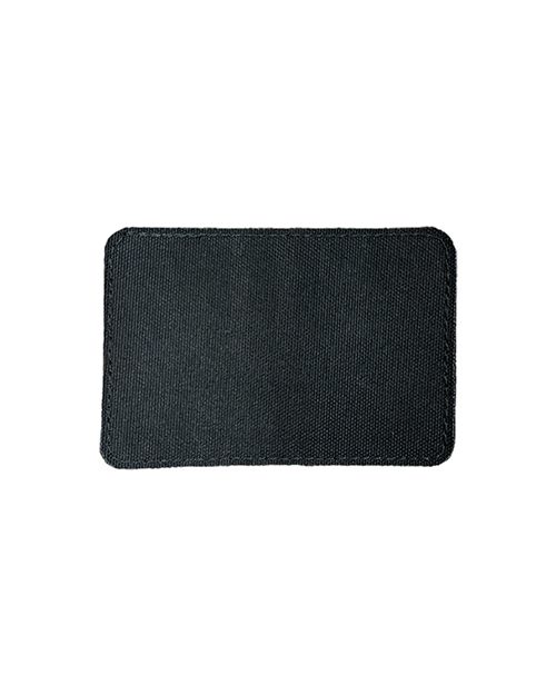 MERET-SPBK10-Small Blank Black Patch - Qty 10