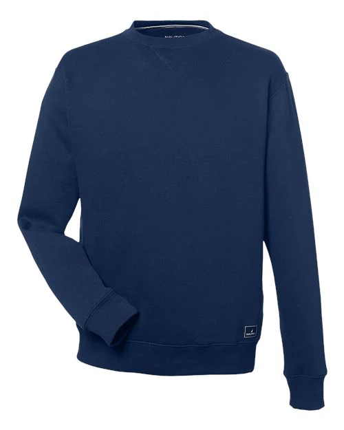 Nautica-N17175-Unisex Anchor Fleece Crewneck Sweatshirt - Image 3