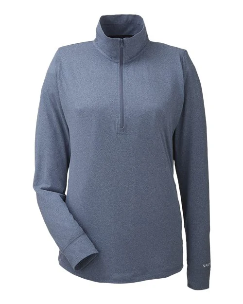 Nautica-N17925-Women's Saltwater Quarter-Zip Pullover - Image 3