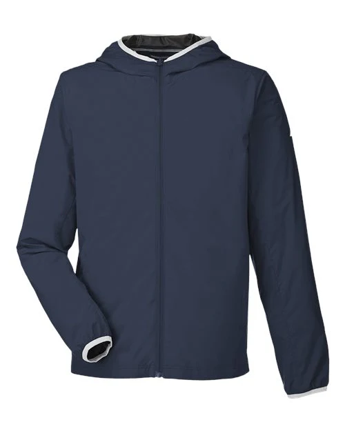 Nautica-N17926-Men's Stillwater Hooded Windbreaker - Image 3