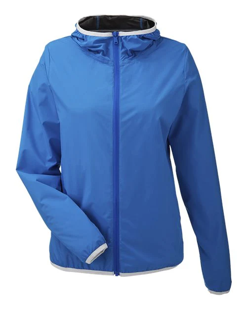Nautica-N17927-Women's Stillwater Hooded Windbreaker - Image 4