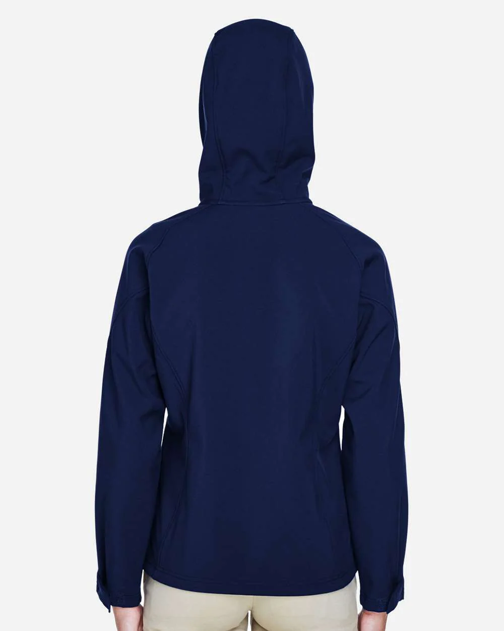 North End-78166-Women's Prospect Two-Layer Fleece Bonded Soft Shell Hooded Jacket - Image 11