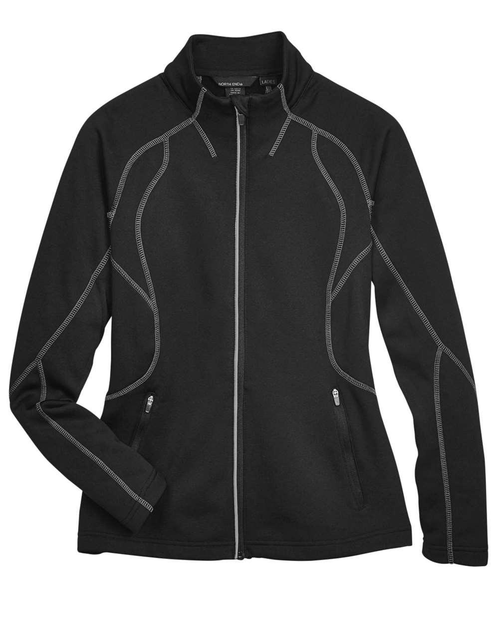 North End-78174-Women's Gravity Performance Fleece Jacket - Image 2