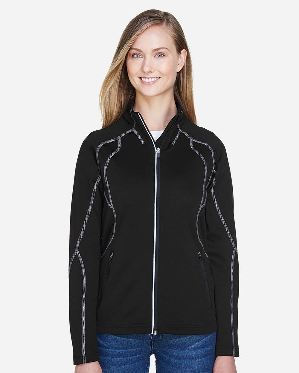 North End-78174-Women's Gravity Performance Fleece Jacket - Image 4