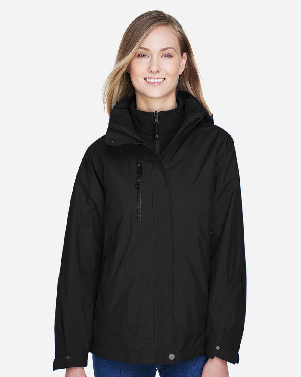 North End-78178-Women's Caprice 3-in-1 Jacket with Soft Shell Liner - Image 4