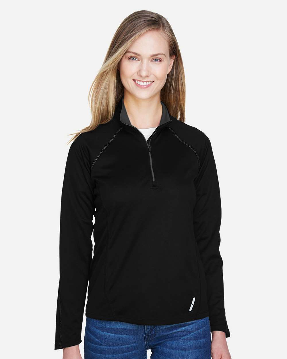 North End-78187-Women's Radar Quarter-Zip Pullover Performance Top - Image 4
